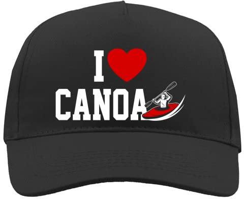 Gorra de canoa para hombre y mujer Gadgets regalo accesorios ropa idea cumpleaños - I Love Canoa, Canoa, Talla única