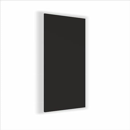 Stop Sound Pannello Acustico Fonoassorbente, pannelli fonoassorbenti alte prestazioni 180x80x5 cm (Nero)