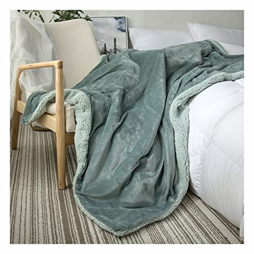 REIFOR Decke Wohndecke Kuscheldecken Decke Bett wirft Decken for Sofas weiche Flauschige Dicke Reisedecke Mikrofaserwurf Decke Kuschelig Sofa (Color : D, Size : 120x200cm)