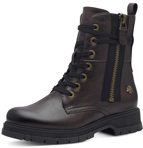 MARCO TOZZI by Guido Maria Kretschmer 2-85200-41 Bottines à Lacets pour Femme Botte Tendance, Moka, 39 EU
