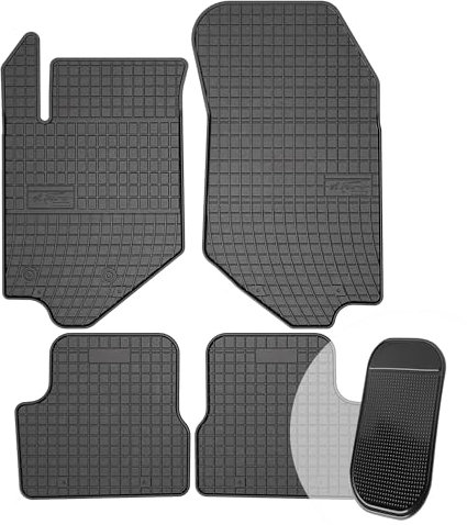 moto-MOLTICO Gummimatten Auto, 4-teiliges Set, Allwetter Gummi Fußmatten, Antirutsch & Wasserfest Autoteppiche - passend für Jeep Avenger (Benzin) 2022-