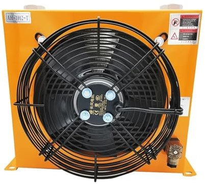 Radiador refrigerado por aire de 100 l/min AH1012T, ventilador hidráulico refrigerado por aire, enfriador de estación con bajo nivel de ruido fuertes vientos(AC380)