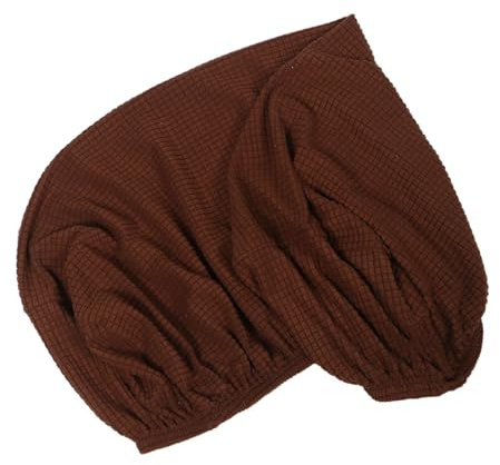 MAGICLULU Housse Murale Extensible pour Climatiseur Intérieur, Protection Anti-poussière en Polyester Respirant, Couleur Café, Taille Unique, Couverture Lavable Adaptée aux Unités Murales