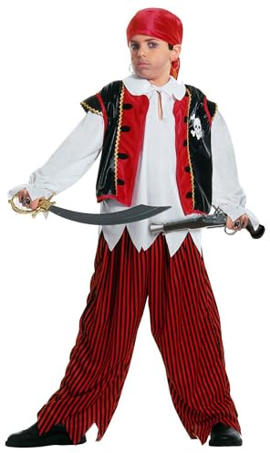 W WIDMANN MILANO Party Fashion - Kinderkostüm Schatzinsel Pirat, Freibeuter, Seemann, Fasching