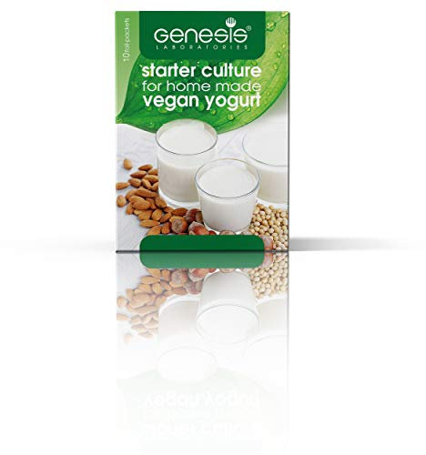Culture de départ végétalienne pour le yaourt maison végétalien 10 sachets pour 10l de produit