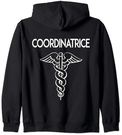 Ruolo coordinatrice, reparto ospedaliero personale sanitario Felpa con Cappuccio