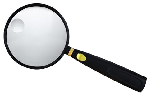 Lente Ingrandimento Professionale Lente di Ingrandimento 2-13X per Lettura 110mm Leggero ad Alta Definizione Comodo da Tenere MINVOO