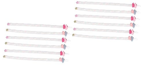 SAFIGLE 12stücke Teiliges Haarspangen Aufbewahrungsgurt Wolkenfransen Haaraccessoires Organizer Bunte Haarschmuck Hänger Für Mädchen Sortieren Und Aufbewahren Von Haarclips