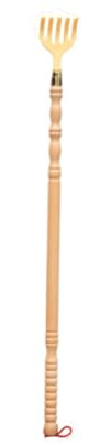 Colcolo Rückenkratzer, Rückenkratzgerät, langer Griff, für Männer und Frauen, aus Holz, Körperentspannung, Hand-Körperkratzer, Rückenkratzwerkzeug