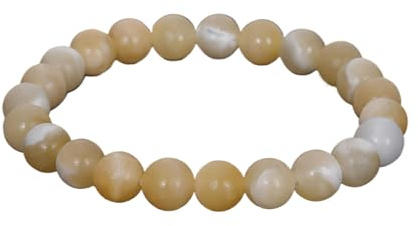 Perlenarmband aus Naturstein Mit Elastischer Kordel, Rosa Achat- und Amethyst-Edelsteine, Stilvoller Schmuck für Frauen, Mädchen und Männer, Geburtstags- Oder Feiertagsgeschenk für Familie und Fr