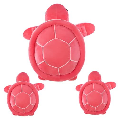 Veesper Snowboard Protective Gear with 2 Knee Pads, Plush Cute Turtle Shape Snowboard Butt Pad for Girls Waterproof Buckle Strap Skiing Snowboarding Gear, Style2
