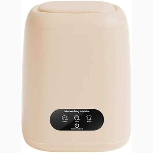 Lave-Linge Portable, Mini-Lave-Linge 9 L avec Panier de vidange, Lave-Linge for bébé, Petite Machine à Laver, antidérapante, Nettoyage Intelligent Avant et arrière, Double Drainage, for buanderie