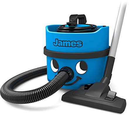 Numatic 900140/JVP180-11 Boden-Staubsauger James (620 Watt, 72db), Blau