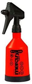 Kwazar 34698 Sprühflasche Mercury Super 360 Feinsprüher für Garten 0,5 L, Orange, 9 x 12 x 28 cm