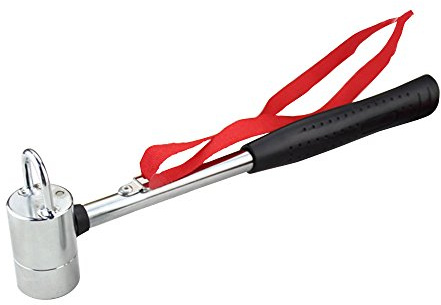 NUZAMAS Marteau de camping en plein air pour piquets de tente 30 cm avec sangle de maintien
