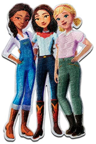 Mono Quick Spirit Gruppe - Aufnäher, Bügelbild, Aufbügler, Applikationen, Patches, Flicken, zum aufbügeln, Größe: 8,7 x 5,9 cm
