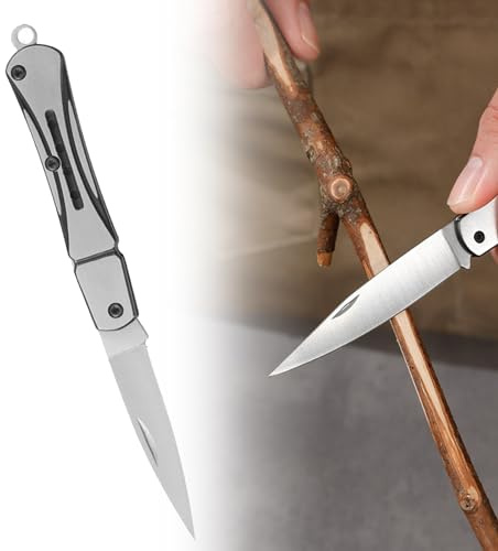 Cuchillo Supervivencia,Navaja Bolsillo,Cuchillo Plegable,Navaja Plegable,Cuchillo Plegable Supervivencia,Navaja Plegable Camping,para Acampar,Picnic,Caza,Emergencias