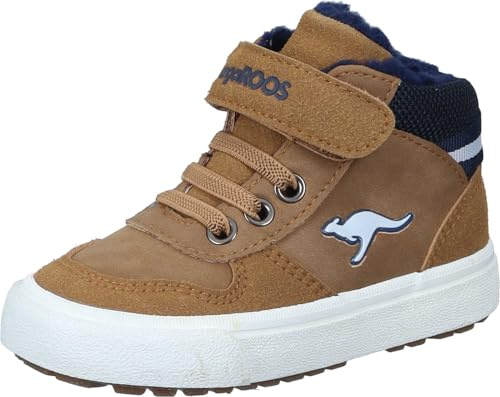 KangaROOS KAVU Shady Ev sneakers för barn, Rubber Dk Navy, 24 EU