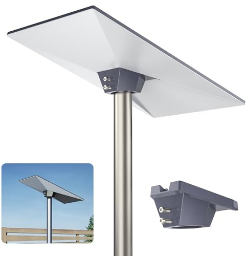 SURVADV® Starlink Rohr Adapter, Aluminium Halterung für Starlink 4X/4/Gen 3 | Masthalterung 31-63,5mm für Starlink Standard Gen4 und Enterprise. Einfache Montage, 225kg Traglast, Für Dach/Boot, Wohnmobil