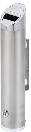 LUOZIQINX Wall Mounted Ashtray, Fireproof Cigarette Butt Disposal, Removable Outdoor Cigarette Butt Receptacle, For Shop Entrance,Outdoor,Offices,Smoking Areas,F