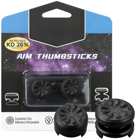 Empuñaduras de pulgar para mando de PS4 y PS5, palancas de silicona de talle alto y altura media, accesorios para Playstation 4, 5 FPS, aumentan la comodidad, precisión mejorada, 2 unidades, color