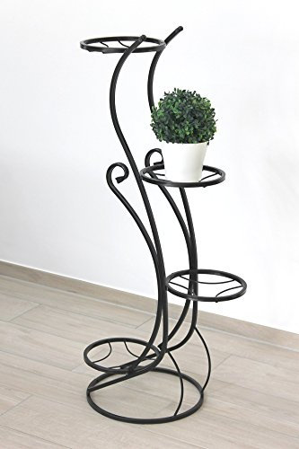 DanDiBo Escalier à Fleurs KW410 Support de Fleurs Colonne à Fleurs 96 cm Colonne à Plantes Porte-Plantes