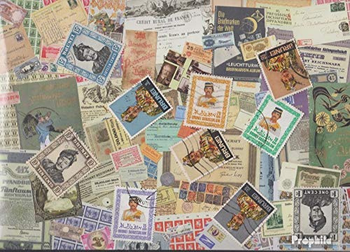 Prophila Collection Brunei 10 Verschiedene Marken (Briefmarken für Sammler)