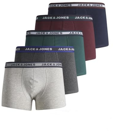 JACK & JONES Oliver Boxers 5 Units 16 Years Multicolor