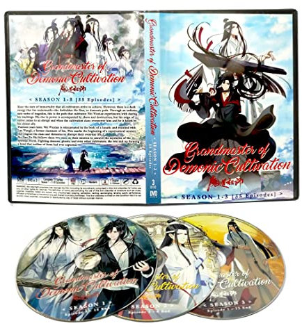 GRANDMASTER OF DEMONIC CULTIVATION (SEASON 1-3) - COMPLETE ANIME TV SERIES DVD BOX SET ( MANDARIN DUB WITH ENGLISH SUBS ) SHIP FROM UK
