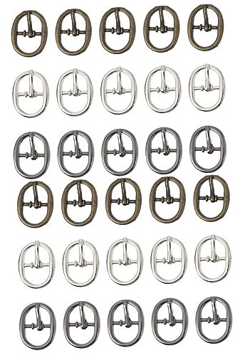 COHEALI 30stücke Teiliges Verstellbare Alloy Roller Schnallen Für Taschenriemen Antikbraun Für Handtaschen Und Kofferzubehör
