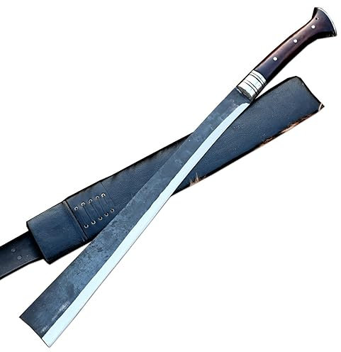 50 cm Lange Klinge Naga Machete- Naga Dao Machete-Echt funktionierendes Machetenmesser-Buschlichtungsmachete-Jagd und Camping