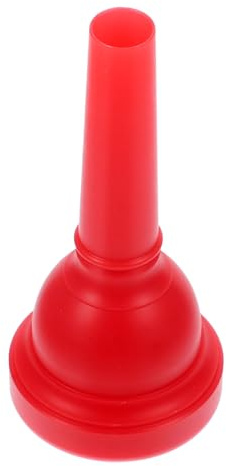 Rotes Altposaunen Mundstück aus Abs, Leicht, für Anfänger und Profis | Ersatzteil für Tenorposaune, Einfach zu Montieren, Klang, Brucharm und Tragbar