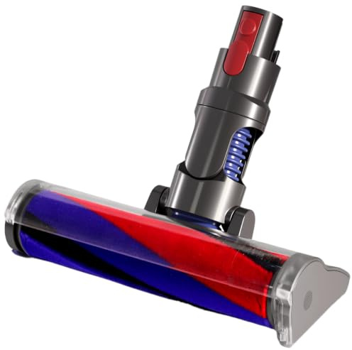 KENVOR Bürste passend für Dyson V7 V8 V10 V11 V15 Gen5 Staubsauger | mit Grüner LED-Leuchte ,Bodendüse und Bodenbürste ,Ersatzbürste für Dyson Ersatzteile,Softwalze Bürstenkopf