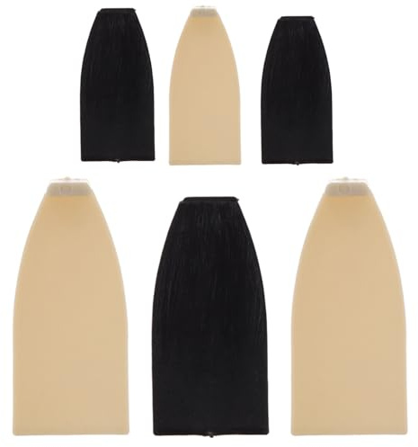 Toyvian 6 Stück Kunststoff Bogenbeschläge für Violine Cello und Bratsche mit Langlebigen Ersatzspitzen Geeignet für Streichinstrumentenreparatur