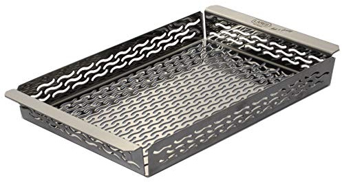 LARES grillskål av rostfritt stål – olika storlekar – Made in Germany 30x20x3,5cm