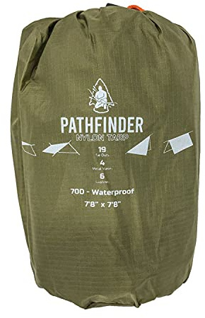 Pathfinder Nylon Tarp OD Green