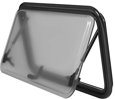 Lüftungsdachfenster, Dachfenster Camper, Dachluke Dachfenster Dachhaube mit Netzvorhang 70*40cm Fit Wohnwagen Wohnmobil Caravan, für Wohnwagen Oder Wohnmobil