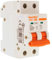 MeanWell Disjoncteur modulaire, Disjoncteur magnétothermique Courbe C, 2P 10000A, 2 modules DIN, Miniatures Circuit Breaker, MCB 2P C16 16A