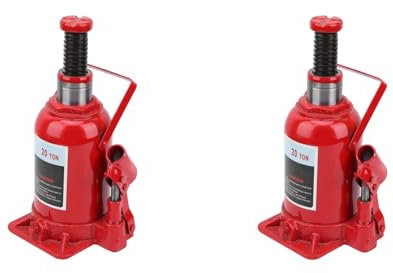 2-teiliges Robustes 20-Tonnen-Hydraulik-Flaschenheber-Stahlplatten-Zubehör für die Einfache Ölfreisetzung für den Automobilbau und die Industrie