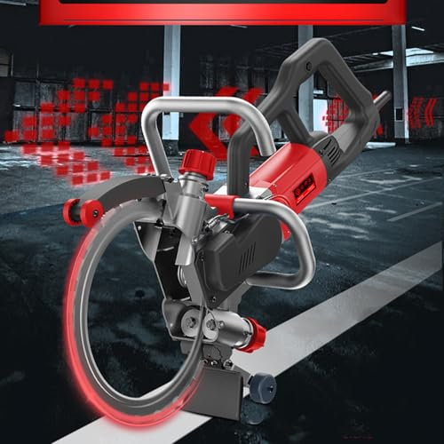 Toroidal Electric Concrete Saw, 10.62IN Concrete Cutter Saw, with Linked Water Pump, 8800W Power Equipped, with a Saw Blade for Granite, Porcelain, Wood,Concrete, Stone