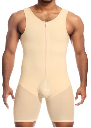 DownLTL Fajas Reductoras Shapewear Hombre Moldeadora Body Shaper Abdomen Compresión de Cuerpo Calzoncillos Pantalones