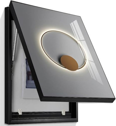 IQOAIJ Modern Living Room Distribution Box Hanging Pictures Electrical Box Counters Cover Distribution Box Hide Paintings Decorative,09,40x50cm