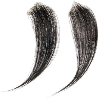 Echthaar Toupet für Männer Natürliches schwarzes Toupet for Männer, 6 Zoll Haaransatz vorne, menschliches Haar, natürliches Haar, männliches PU-Haarteil, Haarpflaster gegen Haarausfall, unsichtbare Ve