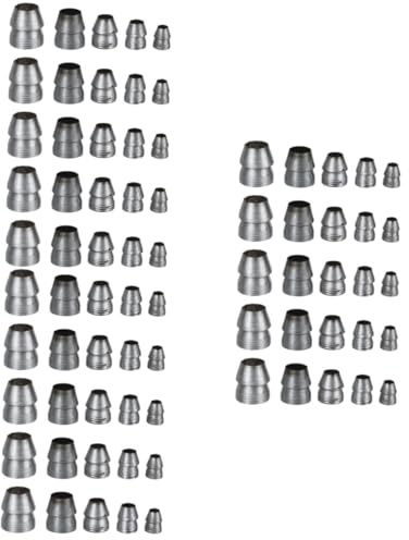 NUOBESTY 3 Series Juego De Cuña Redonda Cuña Para Hachas Pesadas De Cuña Redonda Cuñas De Mango Redondo Exterior Cuña De Martillo Cuñas De Redonda Planchar Plata 25 Piezas X 3