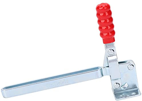 ViaGasaFamido Quick Fixture, Vertical Toggle Clamp, Lengthened Arrow Storage Case Clamp, for Woodworking, Used Widely for Mechanical Operations, Welding and Forming