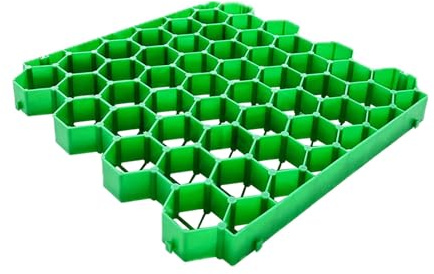 Base de Remise en Gravier, pavés en Plastique for allée, pavés de Trottoir extérieurs, for aménagement paysager de pentes de trottoirs et parkings(5cm-16 Pieces)