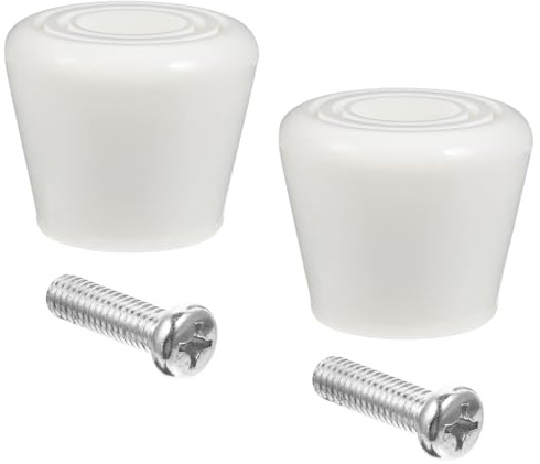 YARNOW Cabezal de Freno de Ejercicio para Patines, PU Blanco 4 Piezas | Taco Freno Linea, Freno Delantero Linea Artística, Frenos Roller, Freno para Ruedas