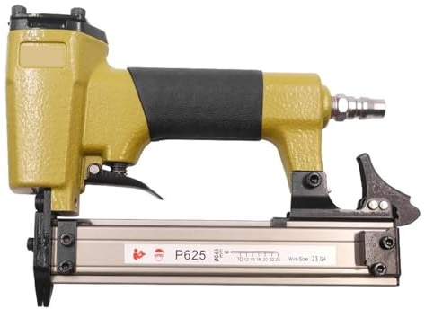 Clavadora Neumática De Pasadores 23Ga P625, Pistola Clavos Pequeña For Zócalos, Herramientas Neumáticas 12-25mm, Aire PenetracióN Fuerte
