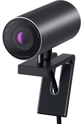DELL WB7022 webcam 8.3 MP 3840 x 2160 Pixel USB Nero