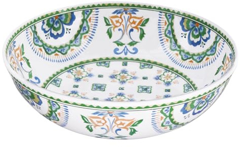 Les Jardins de la Comtesse - Insalatiera grande in melamina pura - Evora - 4L / Ø 31 cm - Servizio da tavola quasi indistruttibile MelARTmine
